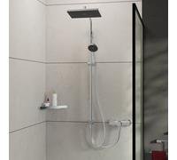 hansgrohe Activera Q Colonne de douche en applique, à combiner avec une robinetterie, 28757000,