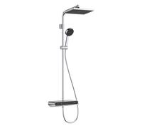 hansgrohe Activera Q Showerpipe 290/180 1jet, EcoSmart+, avec ShowerTablet Select 360 Varia, 28649000, Couleur: chrome