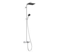 hansgrohe Activera Q Showerpipe 290/180 1jet, EcoSmart, avec thermostat de baignoire Ecostat Fine, 28753000, Couleur: chrome