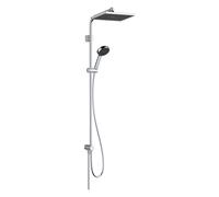 Système de douche Hansgrohe Activera Q 28757000, pommeau de douche 290 x 180 mm, 1 jet, chromé