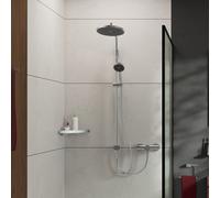 hansgrohe Activera S Colonne de douche en applique pour robinetterie, 28074000,