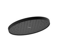 hansgrohe Activera S 28057670 Pommeau de douche à économie d'eau (EcoSmart+), 240 mm, 1 type de jet, pour montage mural ou au plafond, avec fonction anti-calcaire, noir mat