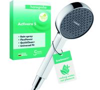 hansgrohe Activera S Douchette à main 95, 1 type de jet, EcoSmart, 28032000, Couleur: chrome