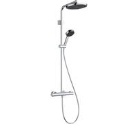 Hansgrohe Activera S Showerpipe 240 - 1jet - EcoSmart+ - avec Ecostat Fine Varia - chrome 28083000
