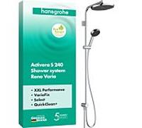 hansgrohe Activera S Colonne de douche en applique pour robinetterie, 28074000,