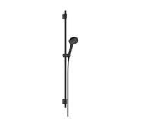 Hansgrohe Kit de douche Activera Select S Ø 95 mm 2 jets EcoSmart Barre Varia 105 cm Noir mat