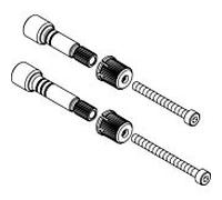hansgrohe adaptateurs hansgrohe iControl F-Set 92375000