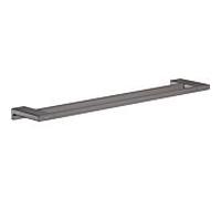 Hansgrohe double porte-serviettes de bain AddStoris 41743 noir brossé 41743340