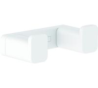 hansgrohe AddStoris crochet pour serviette double, 41755700, Couleur: blanc mat
