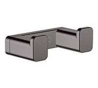 Hansgrohe Crochet pour serviette AddStoris 41755340 double noir brossé
