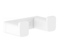 Hansgrohe Crochet porte-serviettes AddStoris 41755700 double blanc mat