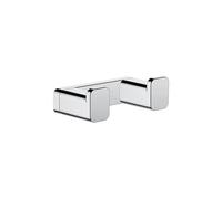 hansgrohe Crochet double AddStoris 41755000 fixation murale, métal, chromé