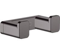 Hansgrohe Crochet pour serviette AddStoris 41755340 double noir brossé