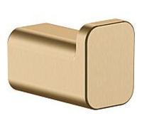 Hansgrohe Crochet pour serviette AddStoris 41742140 métal Fixation murale cachée Bronze brossé