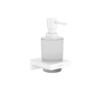 hansgrohe AddStoris distributeur de savon liquide, 41745700, Couleur: blanc mat