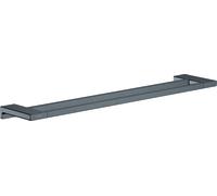 Hansgrohe AddStoris double porte-serviettes de bain, 41743, Coloris: noir brossé - 41743340