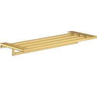 hansgrohe AddStoris Tablette porte-serviettes avec porte-serviettes, 41751990, Couleur: Optique en or poli
