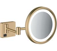 Hansgrohe AddStoris miroir cosmétique 21.7x21.7 cm arrondi avec éclairage 41790140