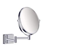 Hansgrohe - AddStoris Miroir cosmétique mural, Chrome (41791000)