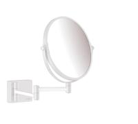 Hansgrohe Addstoris Miroir de maquillage grosssisant 3x Blanc mat 41791700