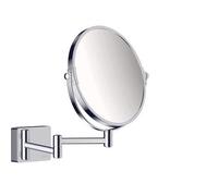 HANSGROHE AddStoris Miroir de rasage chromé brillant 1x/3x mural avec éclairage LED