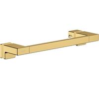 hansgrohe AddStoris - Poignée de porte de douche, Poignée de maintien pour la douche, Porte-serviettes, Porte-serviettes de bain, Accessoires de salle de bains, Aspect doré poli, 41759990