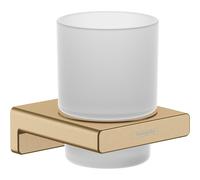 Hansgrohe Addstoris porte-gobelet avec verre Brushed Bronze 41749140