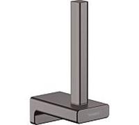 hansgrohe AddStoris porte-papier de rechange 41756340 fixation murale, métal, chrome noir brossé