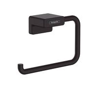 hansgrohe AddStoris Papierrollenhalter 41771670 sans couvercle, montage mural, métal, noir mat