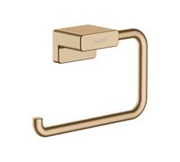 Hansgrohe Porte-rouleau AddStoris 41771140 sans couvercle montage mural métal Bronze brossé