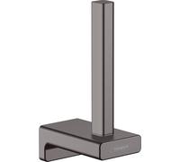 hansgrohe AddStoris porte rouleau de papier de remplacement, 41756340, Couleur: Chrome noir brossé