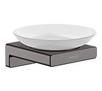 Hansgrohe Porte-savon AddStoris 41746 – noir brossé (41746340)