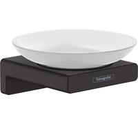 Hansgrohe AddStoris porte-savon mural noir-blanc 41746670