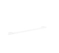 hansgrohe AddStoris - Porte-serviettes de bain 648 mm, Porte-serviettes pour montage mural, fixation cachée, Accessoires de salle de bains, Blanc mat, 41747700