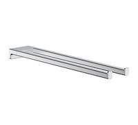 hansgrohe AddStoris porte-serviettes 41770000 longueur 445 mm, deux bras, montage mural, métal, chromé