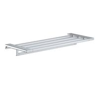 hansgrohe AddStoris Tablette porte-serviettes avec porte-serviettes, 41751000, Couleur: chrome
