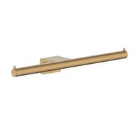 Porte-papier toilette mural double hansgrohe AddStoris S 41768140, bronze brossé