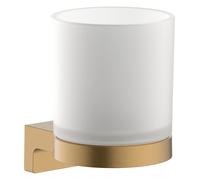 Porte-brosses à dents mural Hansgrohe AddStoris S 41769140, bronze brossé