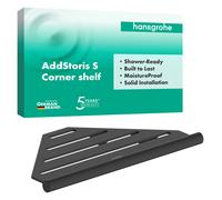 hansgrohe AddStoris S Paniers à savon, 41761670, Couleur: noir mat