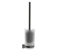 hansgrohe AddStoris S Porte-brosse WC avec brosse, 41782340,