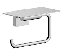 hansgrohe AddStoris S Porte-rouleau de papier avec tablette, 41789000, Couleur: chrome