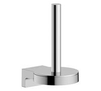 Porte-rouleau de papier toilette de rechange hansgrohe AddStoris S 41786000, mural, chromé