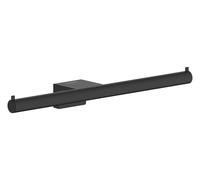 hansgrohe AddStoris S Portepapier toilette double, 41768670, Couleur: noir mat