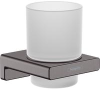 hansgrohe AddStoris verre à dents, 41749340, Couleur: Chrome noir brossé