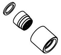 hansgrohe aérateur Axor Uno Piccolo Bidet 97360000 chromé