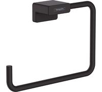 HANSGROHE Anneau Porte serviette AddStoris - Noir mat