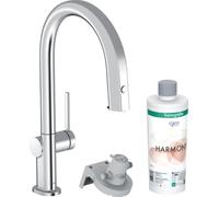Hansgrohe Aqittura M91 batterie pour filtre à eau sur pied chrome 76801000