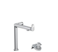 Hansgrohe Aqittura M91 batterie pour filtre à eau sur pied chrome 76804000