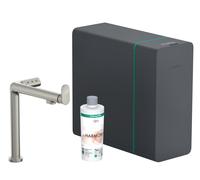 Hansgrohe Aqittura M91 mitigeur de cuisine avec filtre sur pied acier inoxydable 76837800