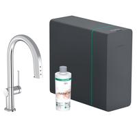 Hansgrohe Aqittura M91 mitigeur de cuisine avec filtre sur pied chrome 76836000